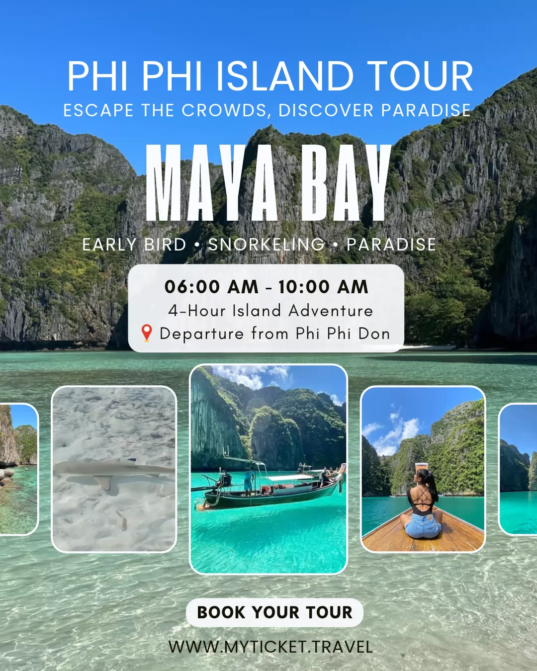 Phi Phi Island And Maya Bay Early Bird Tour